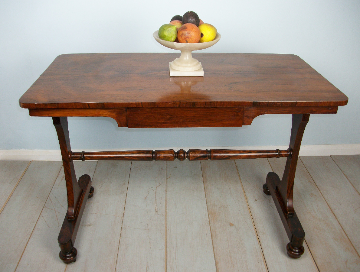 small rosewood centre table 